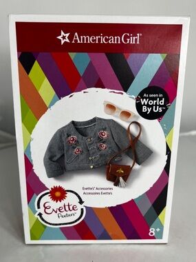 New unopened American Girl Evette Peeters Accessories